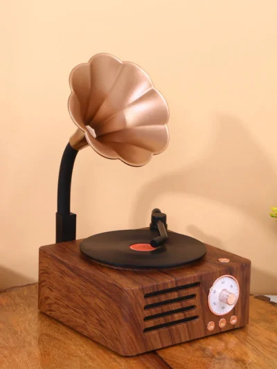 Retro Gramophone Bluetooth Speaker