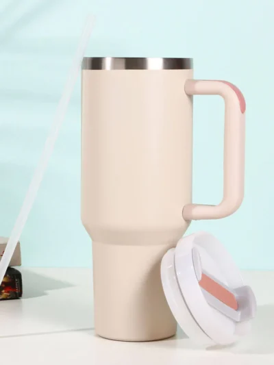 Insulated Sipper Flask with Straw